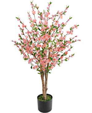 Künstliche Kirschblütenpflanze 120 cm rosa