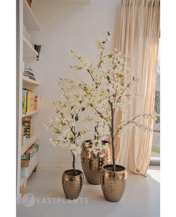 Bougainvillea Kunstpflanze 120 cm weiß