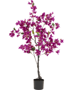 Bougainvillea Kunstpflanze 125 cm Lila