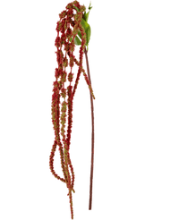 Künstliche Blume Amaranthus 122 cm weinrot