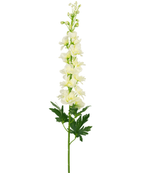 Künstliche Blume Delphinium 79 cm weiß