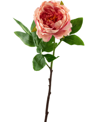 Künstliche Blume Pfingstrose 61 cm rosa