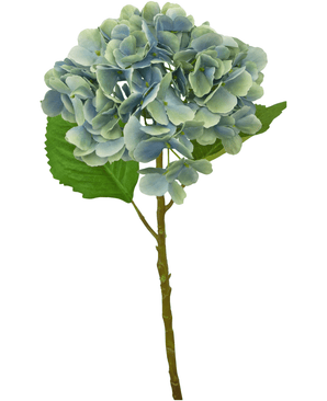 Künstliche Hortensie Deluxe 55 cm blau