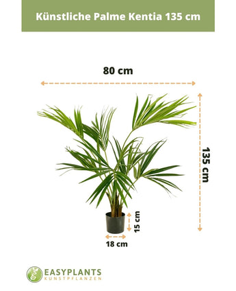 Künstliche Palme Kentia 135 cm