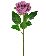 Künstliche Rose "Emine" Real Touch Dunkelrosa 43cm