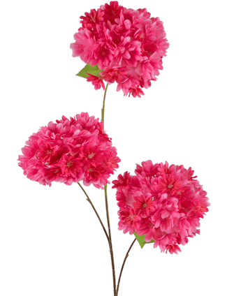 Künstlicher Kirschblütenzweig 85 cm rosa