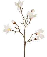 Künstlicher Magnolienzweig Real Touch Weiß 98cm