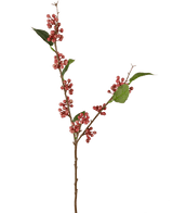 Künstlicher Zweig Beeren 64 cm rosa