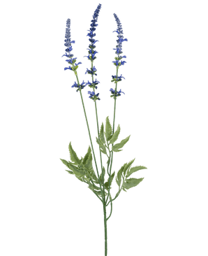 Künstlicher Zweig Lavendel 66 cm blau