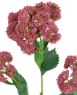 Künstlicher Zweig Sedum 48 cm rot