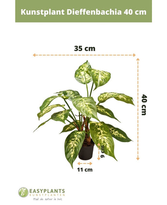 Kunstpflanze Dieffenbachia 60 cm