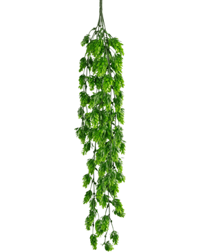 Planta colgante artificial Lúpulo 80 cm UV