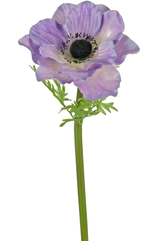 Künstliche Blume Anemone Deluxe 43 cm lila