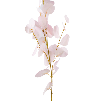 Künstlicher Zweig Eukalyptus 83 cm rosa