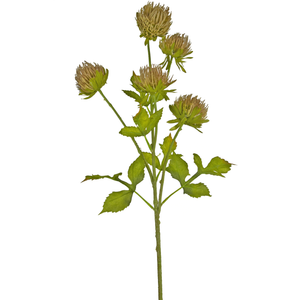 Künstliche Blume Distel 66 cm braun