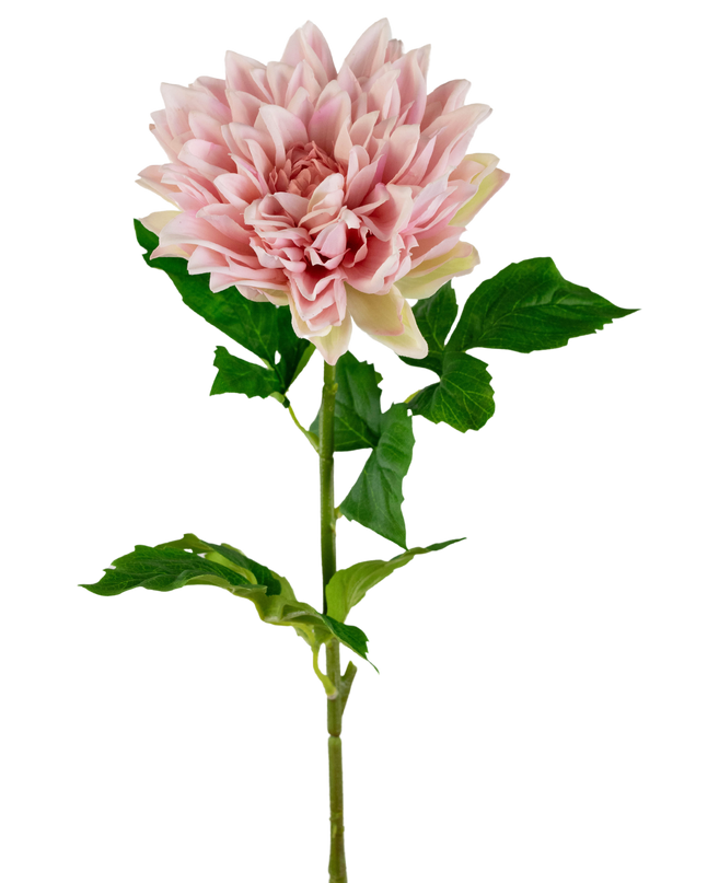 Künstliche Blume Georgine Real Touch hellrosa 70cm