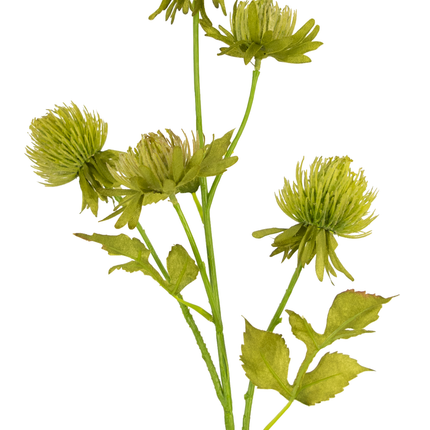 Künstliche Blume Distel 66 cm grün