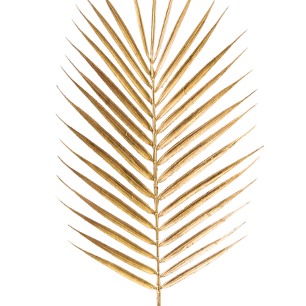 Künstlicher Zweig Farn 63 cm gold