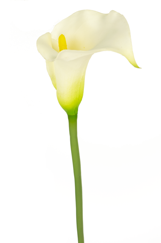 Künstliche Lilie 76 cm weiß