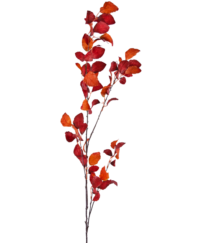 Künstlicher Zweig Rotbuche 140 cm rot