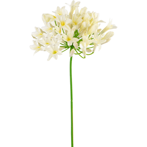 Künstliche Blume Agapanthus 75 cm weiß