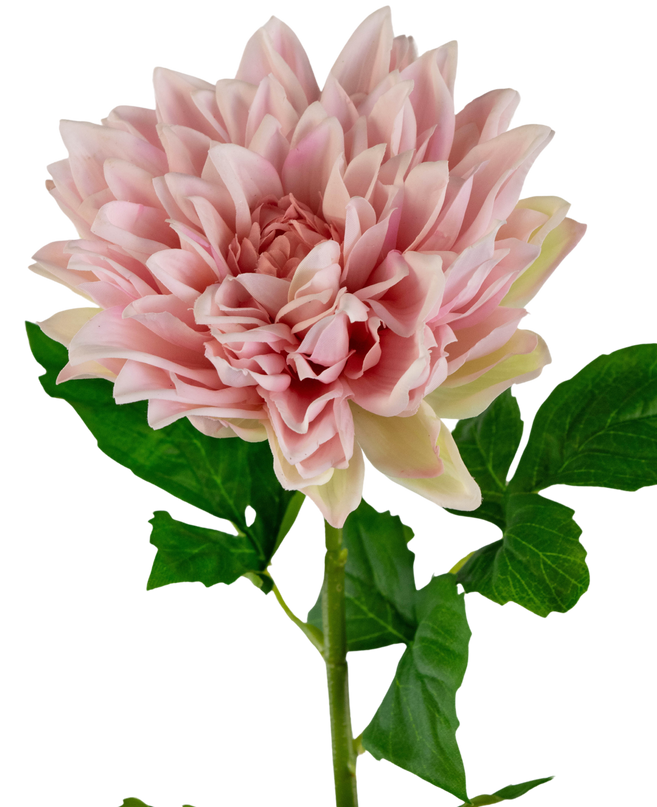 Künstliche Blume Georgine Real Touch hellrosa 70cm