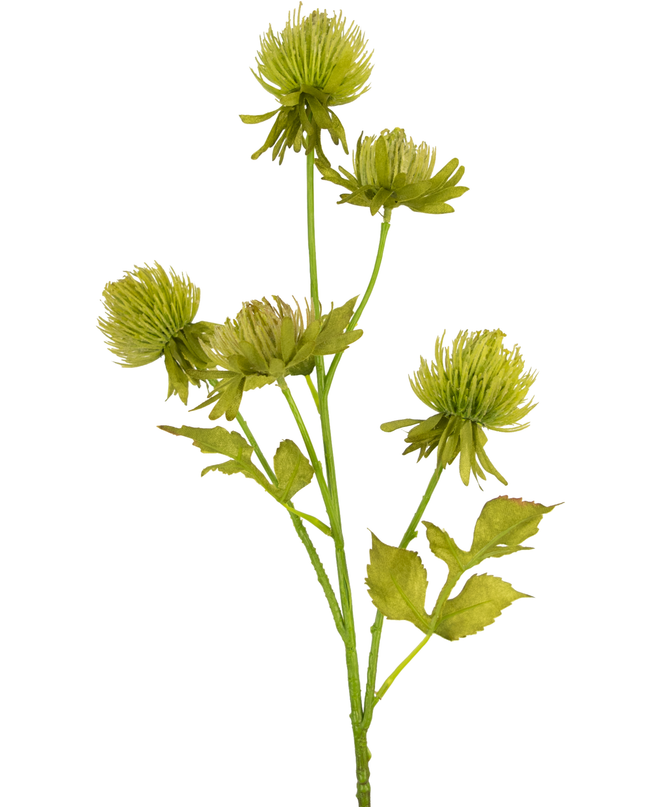 Künstliche Blume Distel 66 cm grün