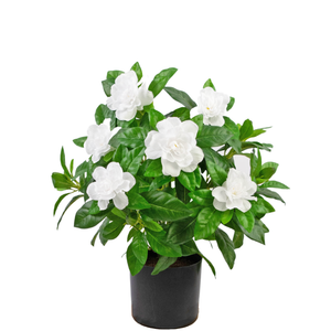 Künstliche Pflanze Gardenia 39 cm weiß