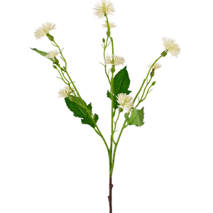 Künstliche Blume Daisy Spray 54 cm weiß
